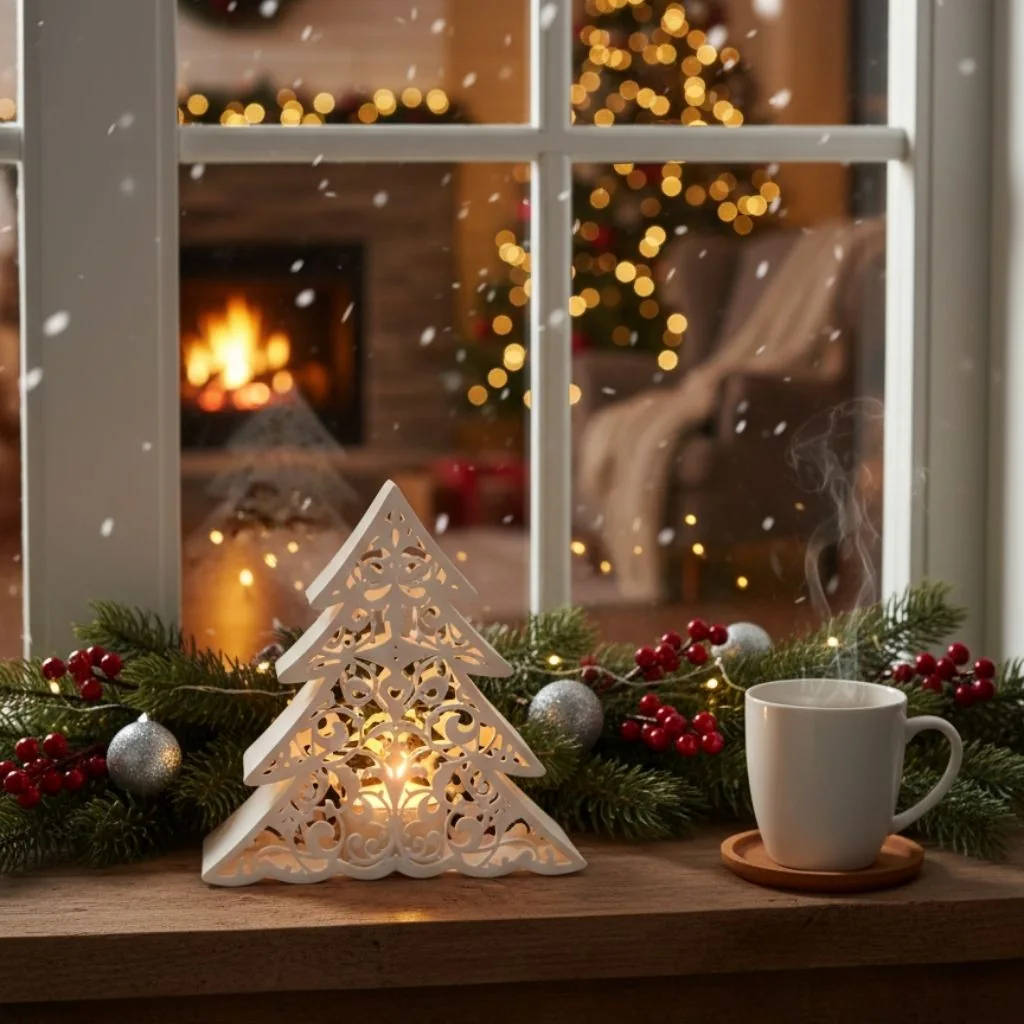 TUBY Christmas Glass Tree Authentic Mumluk – 3D baskı mumluk – Görünüm 1 | TUBY