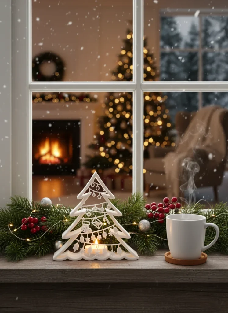 TUBY Christmas Glass Tree Gift Mumluk – 3D baskı mumluk – Görünüm 1 | TUBY